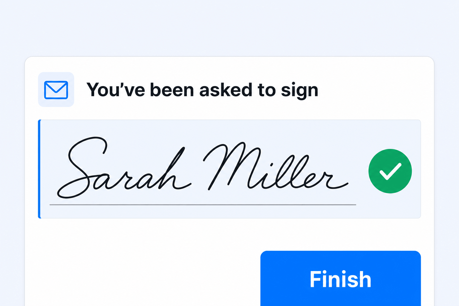 Sign as a Recipient